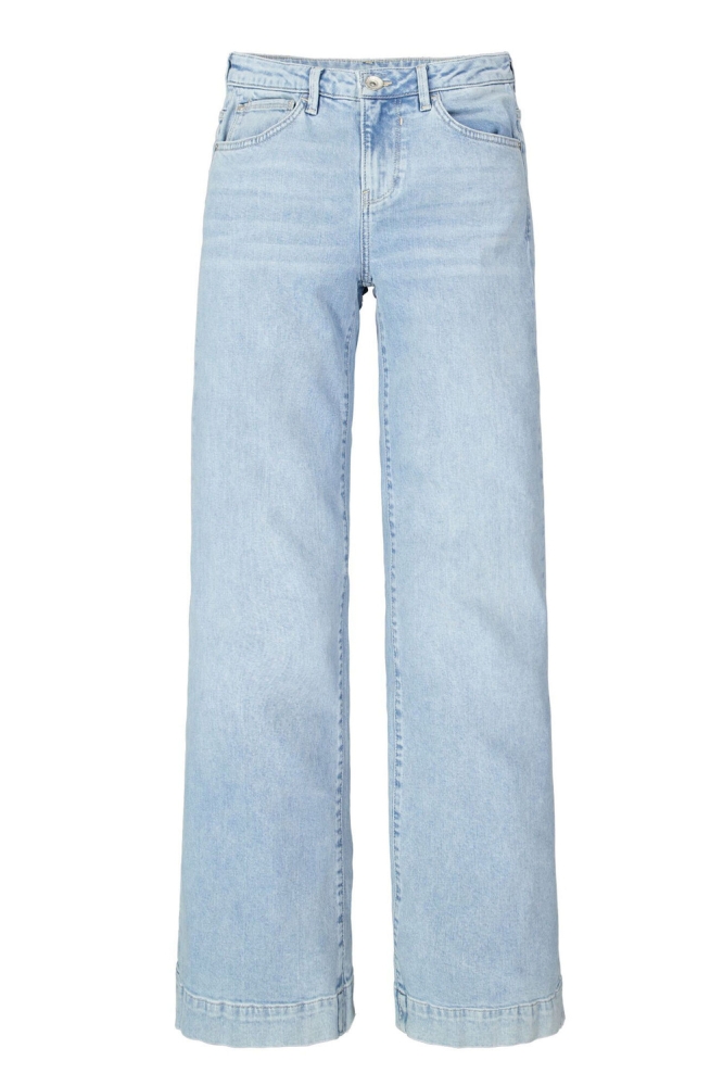 Garcia blauwe dames jeans | Vooraanzicht