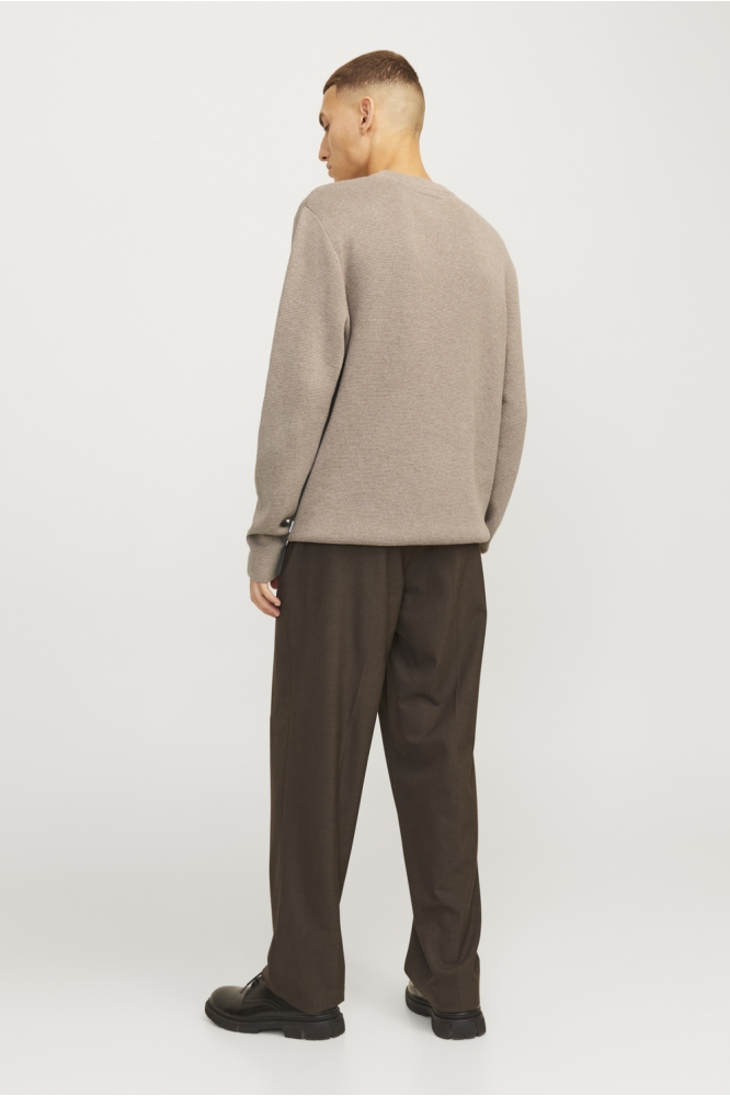 Jack & Jones camel heren trui | Model