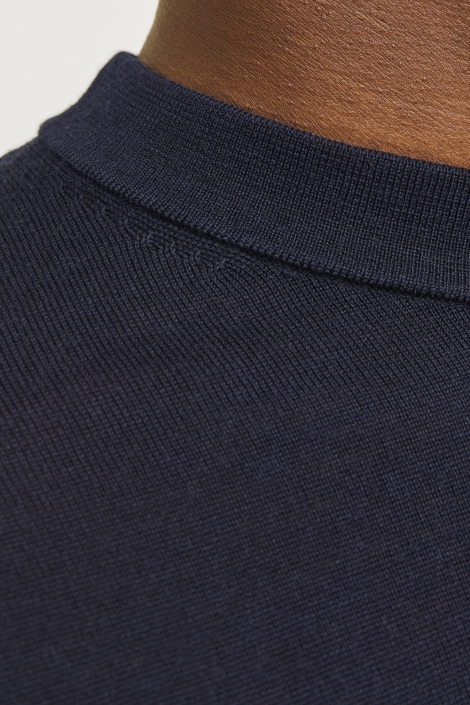 Jack & Jones blauwe heren trui | Close up