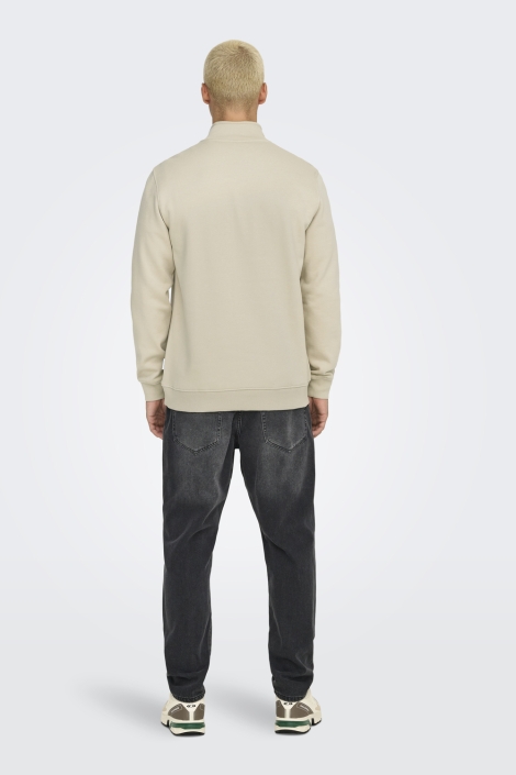 Only & Sons beige heren sweater | Model