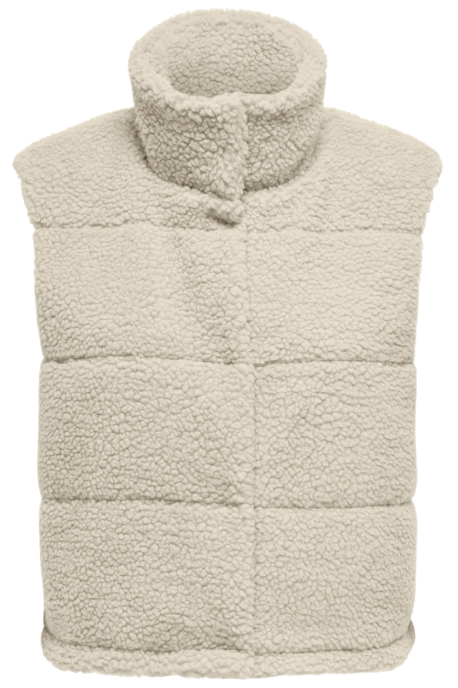 Only beige dames gilet | Vooraanzicht