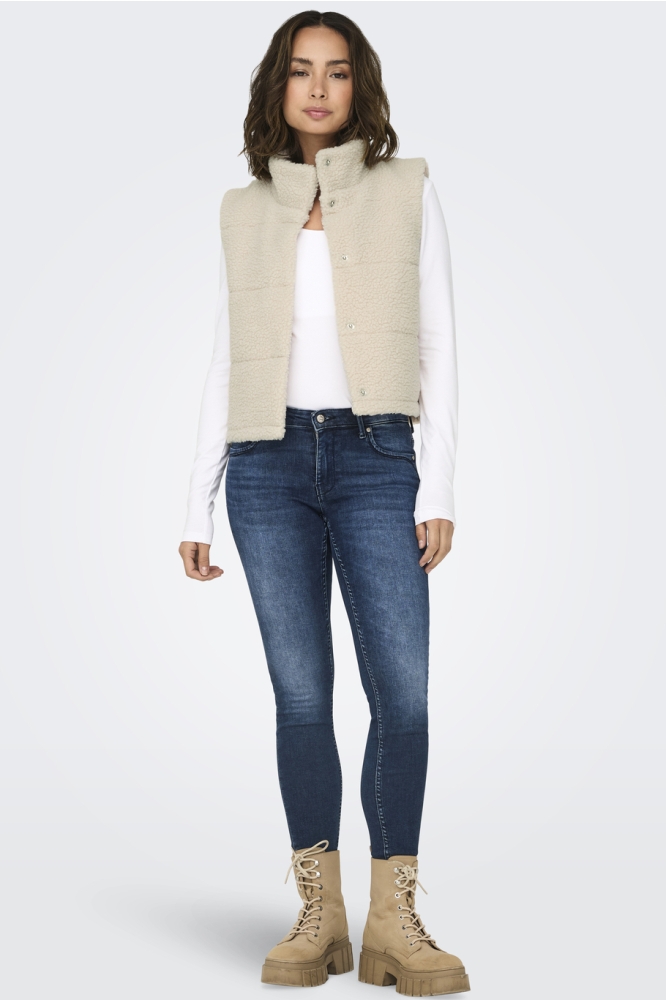 Only beige dames jas | Model