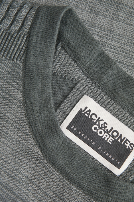 Jack & Jones groene heren trui | Close up