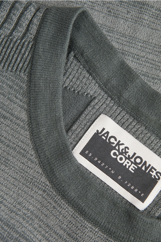 Jack & Jones groene heren trui | Close up