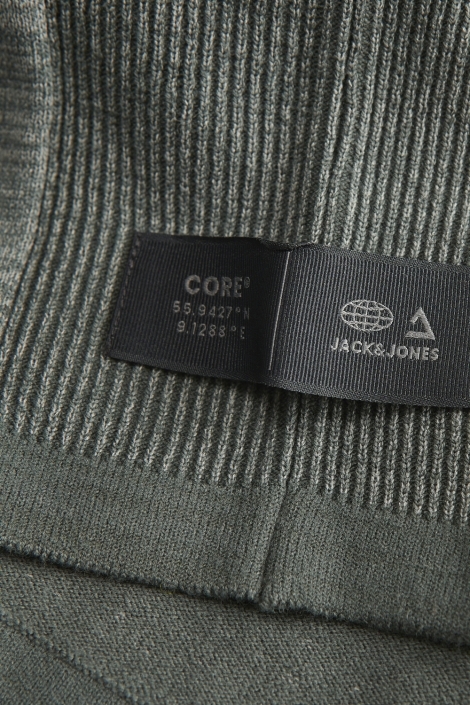 Jack & Jones groene heren trui | Close up