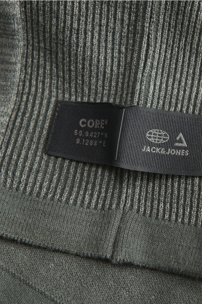 Jack & Jones groene heren trui | Close up
