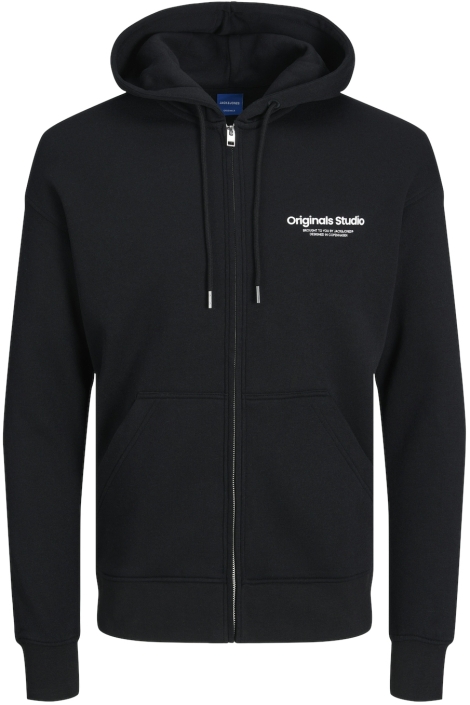 Jack & Jones zwarte heren vest | Vooraanzicht