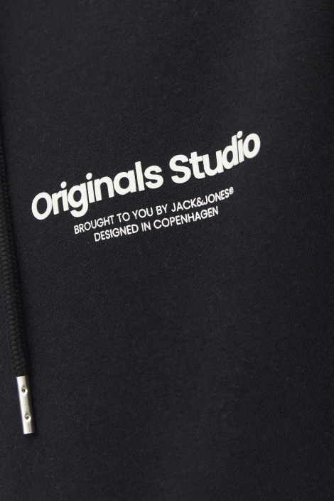 Jack & Jones zwarte heren vest | Close up