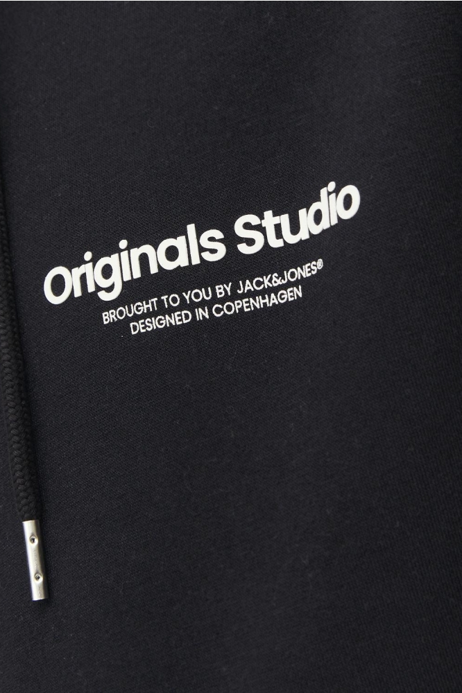 Jack & Jones zwarte heren vest | Close up