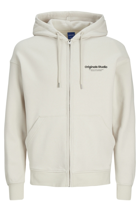 Jack & Jones beige heren vest | Vooraanzicht