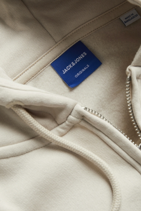 Jack & Jones beige heren vest | Close up
