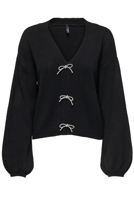 Only zwarte dames trui | Vooraanzicht