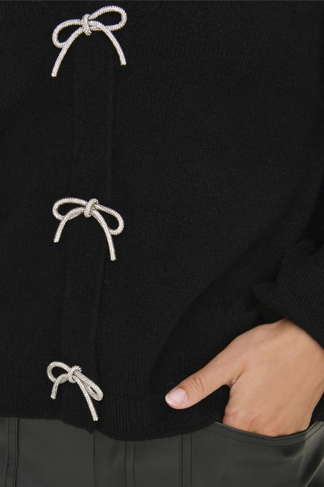 Only zwarte dames trui | Close up