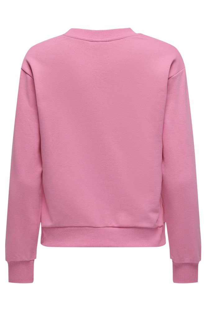 Jacqueline de Yong roze dames sweater | Achteraanzicht