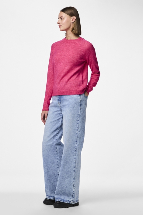 Pieces roze dames trui | Model