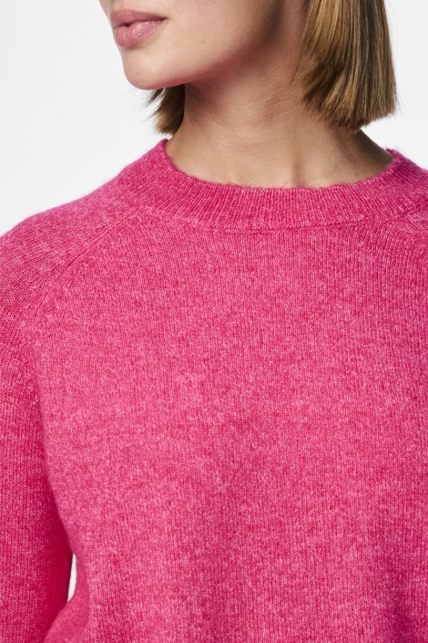 Pieces roze dames trui | Close up
