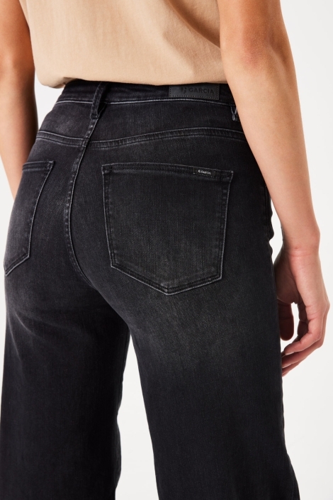 Garcia zwarte dames jeans | Close up