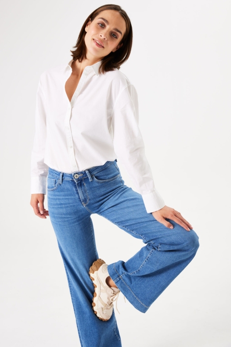 Garcia blauwe dames jeans | Model