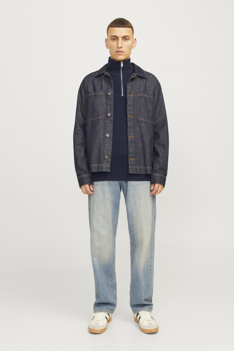Jack & Jones blauwe heren trui | Model