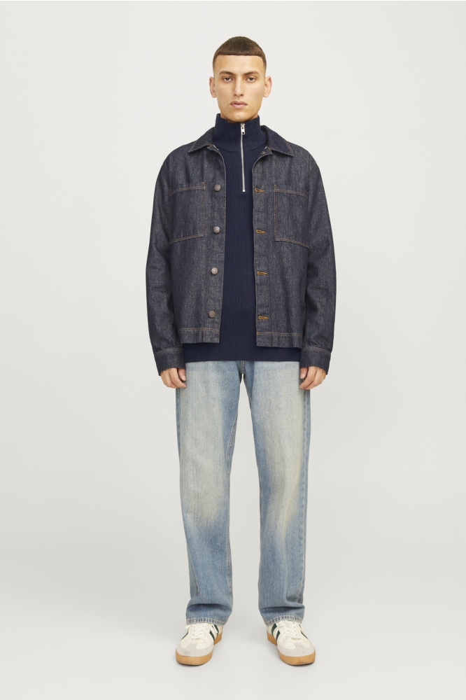 Jack & Jones blauwe heren trui | Model