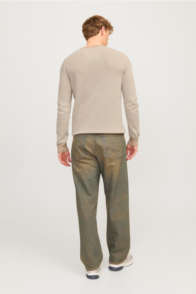 Jack & Jones beige heren trui | Model