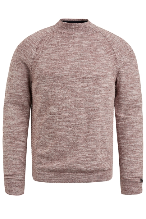 Cast Iron bruine heren trui | Vooraanzicht