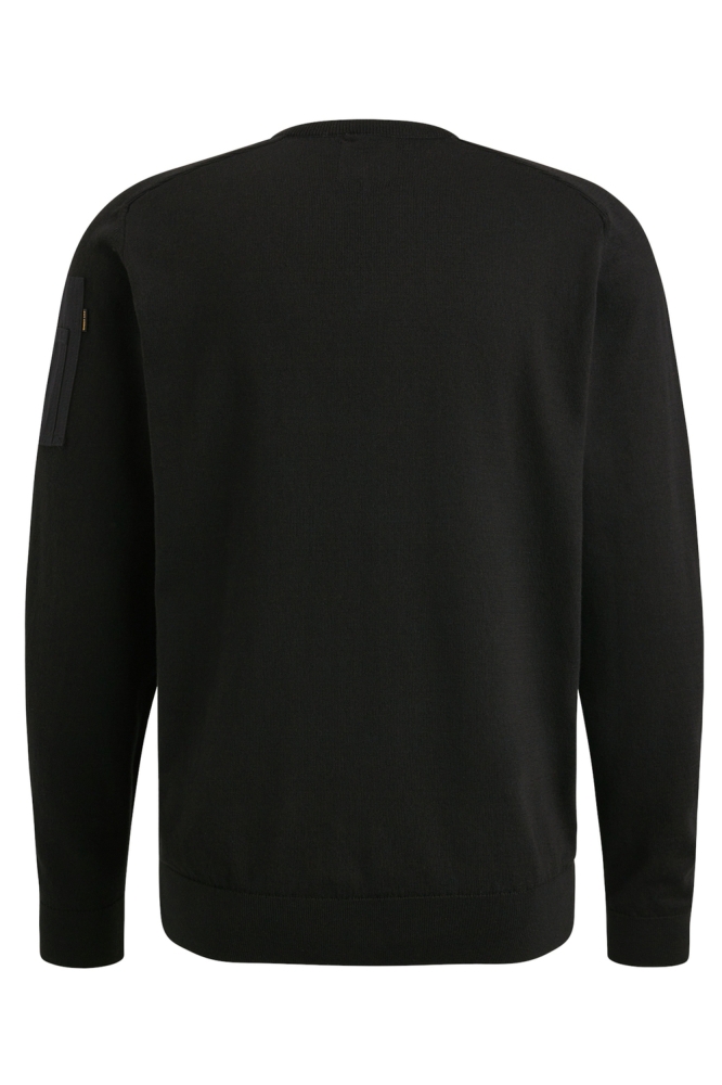 PME legend zwarte heren trui | Achteraanzicht