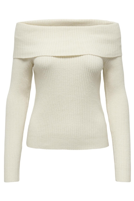 Only beige dames trui | Vooraanzicht