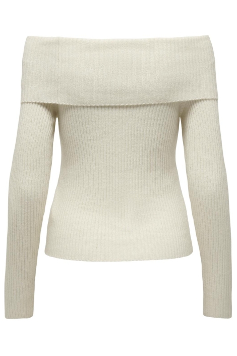 Only beige dames trui | Achteraanzicht