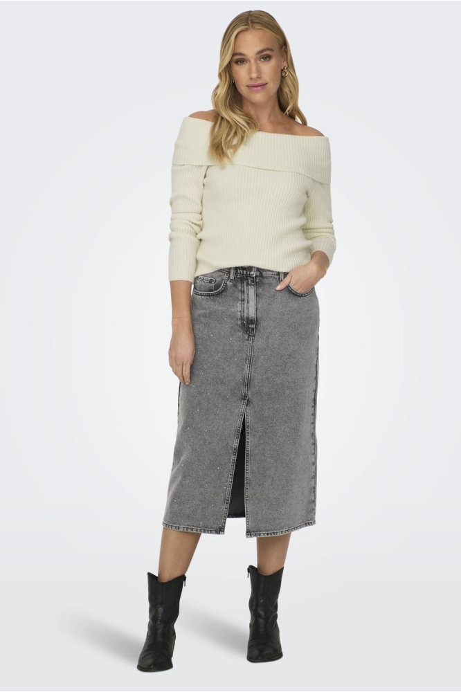 Only beige dames trui | Model