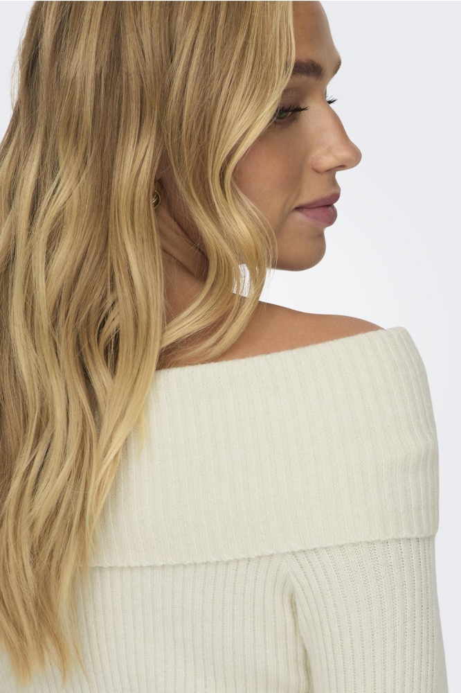 Only beige dames trui | Close up