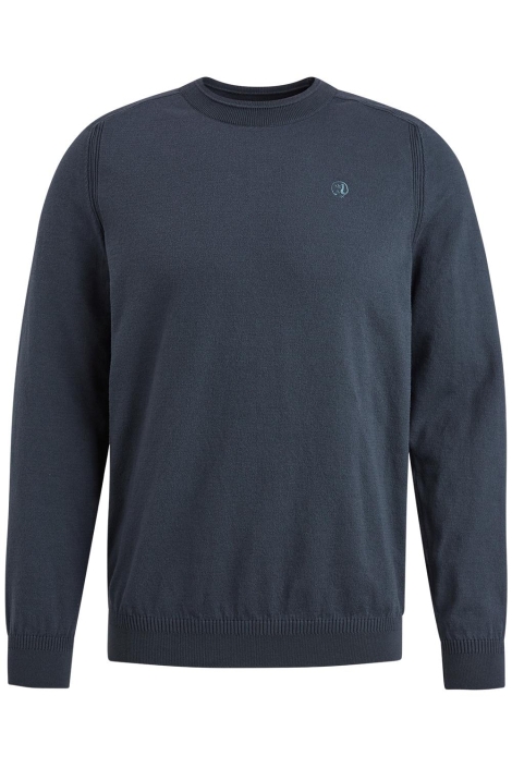 Cast Iron blauwe heren trui | Vooraanzicht