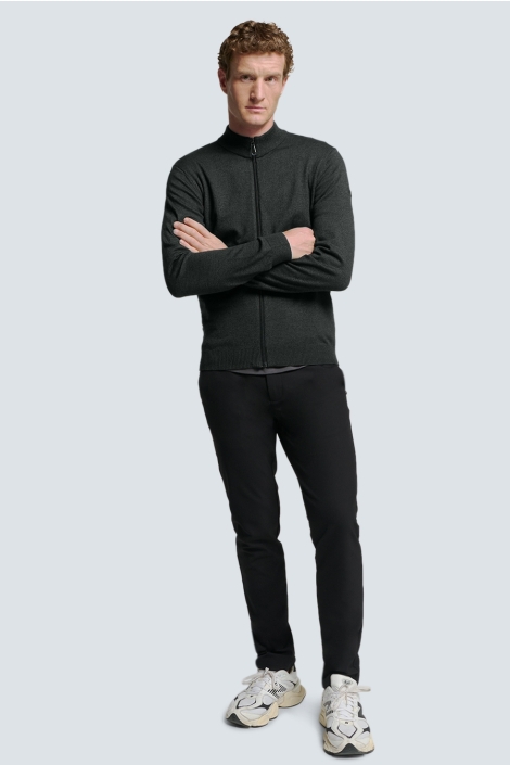 NO-EXCESS grijze heren vest | Model