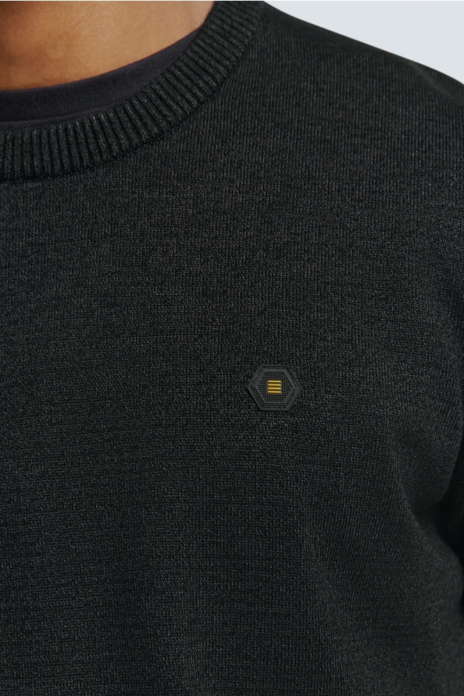 NO-EXCESS grijze heren trui | Close up