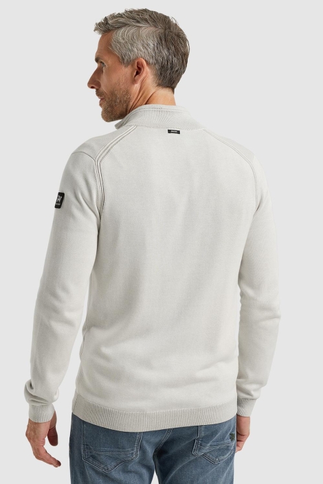 Vanguard beige heren vest | Model achteraanzicht