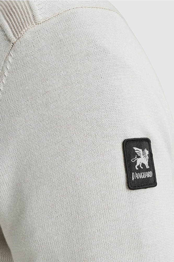 Vanguard beige heren vest | Close up