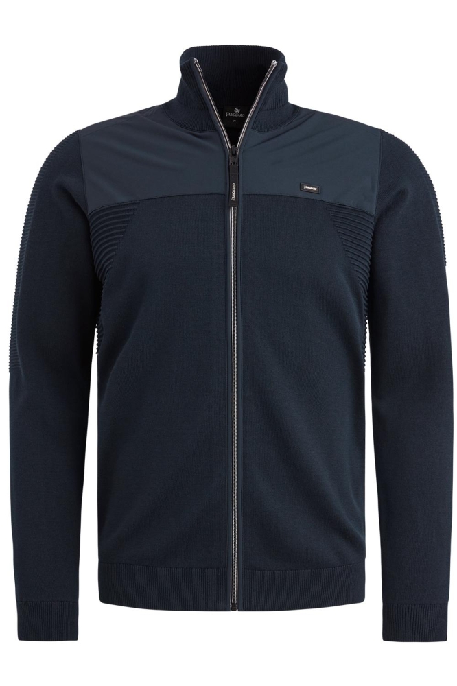 Vanguard blauwe heren vest | Vooraanzicht