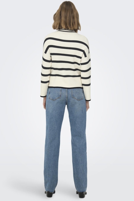 Only beige dames trui | Model