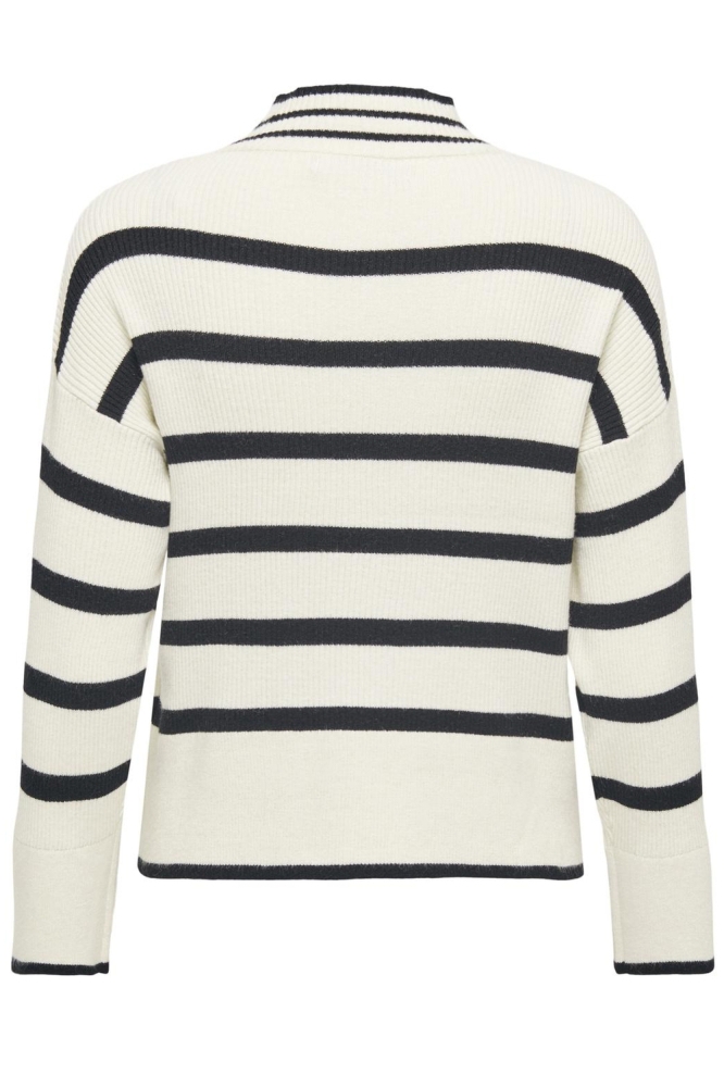 Only beige dames trui | Achteraanzicht