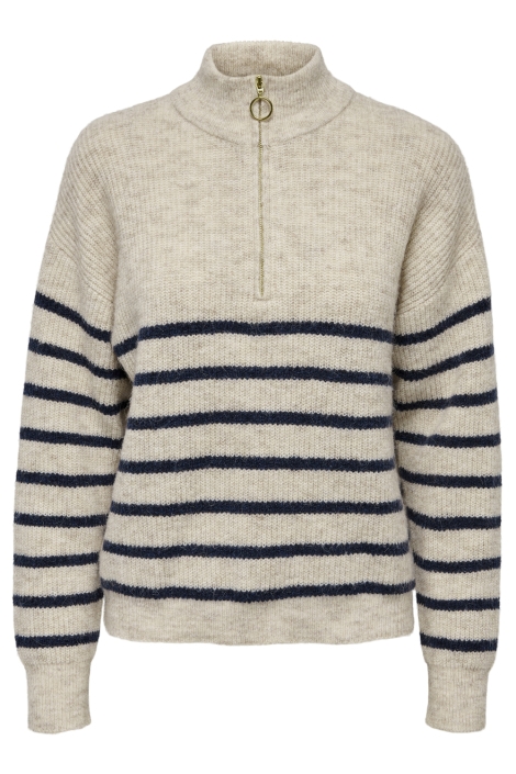 Only beige dames trui | Vooraanzicht