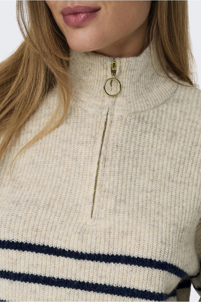 Only beige dames trui | Close up