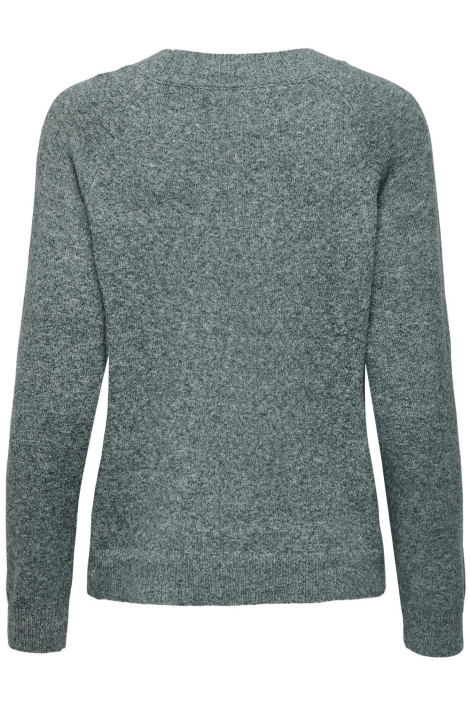 Only blauwe dames trui | Achteraanzicht