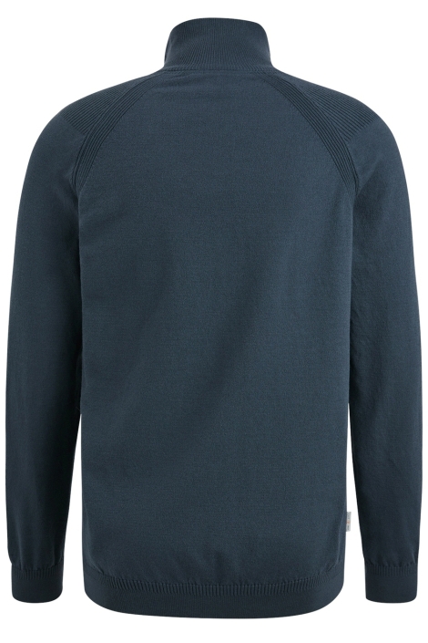 Cast Iron blauwe heren trui | Achteraanzicht