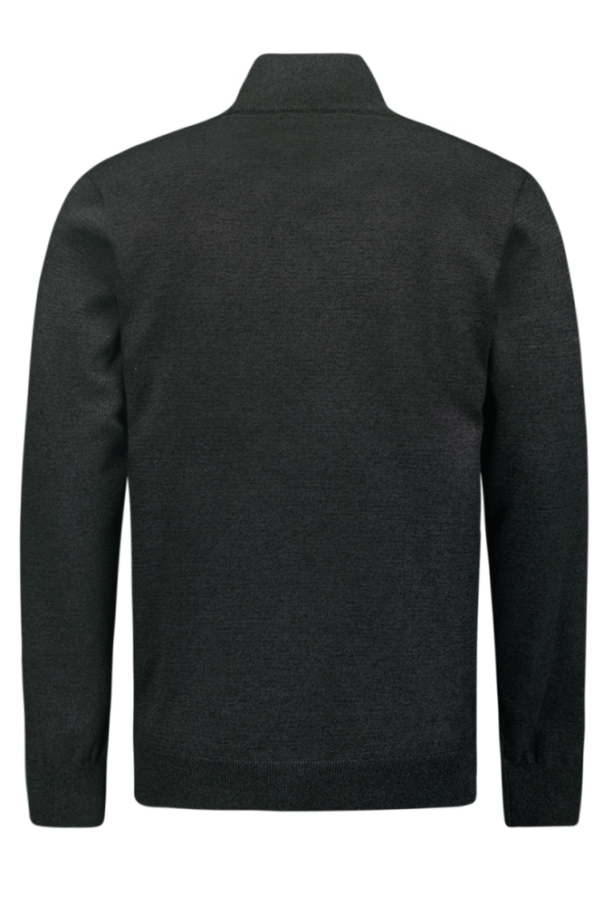 NO-EXCESS grijze heren trui | Achteraanzicht