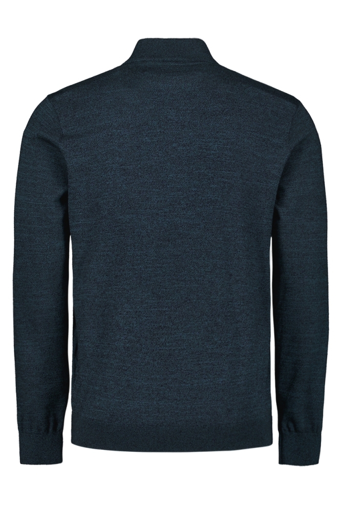 NO-EXCESS blauwe heren trui | Achteraanzicht