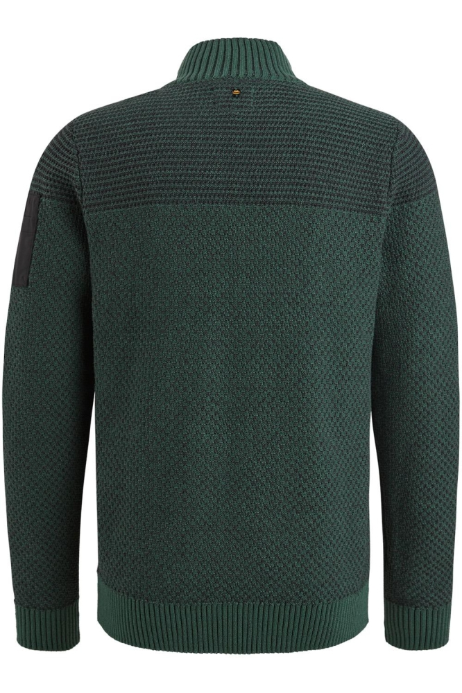 PME legend groene heren vest | Achteraanzicht