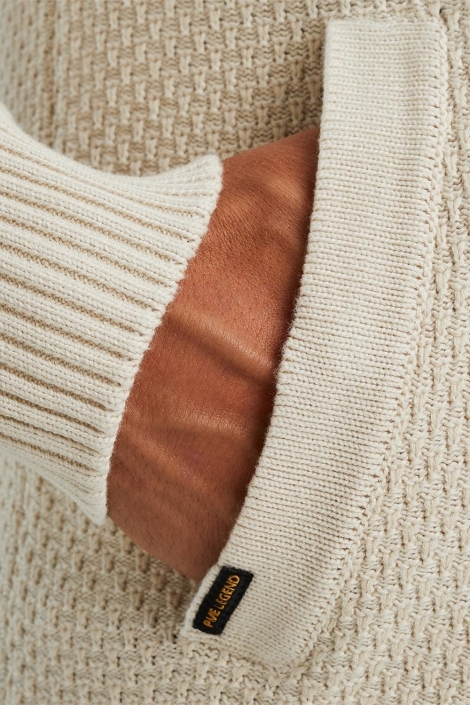 PME legend beige heren vest | Close up
