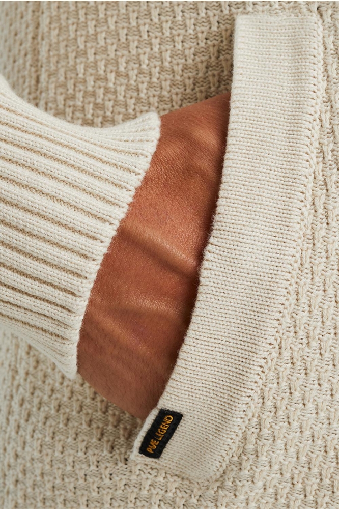 PME legend beige heren vest | Close up