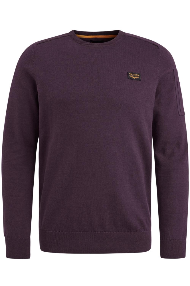PME legend paarse heren trui | Vooraanzicht