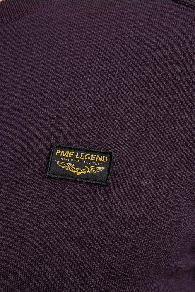 PME legend paarse heren trui | Close up